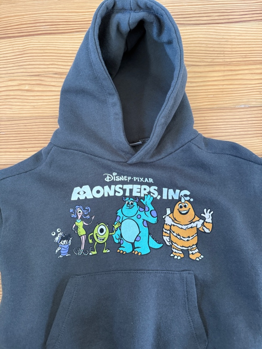 Zara Disney Pixar Monsters Inc. Kids Hoodie Size 3 Years - Picture 2 of 4